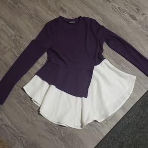 Purple sweater/top